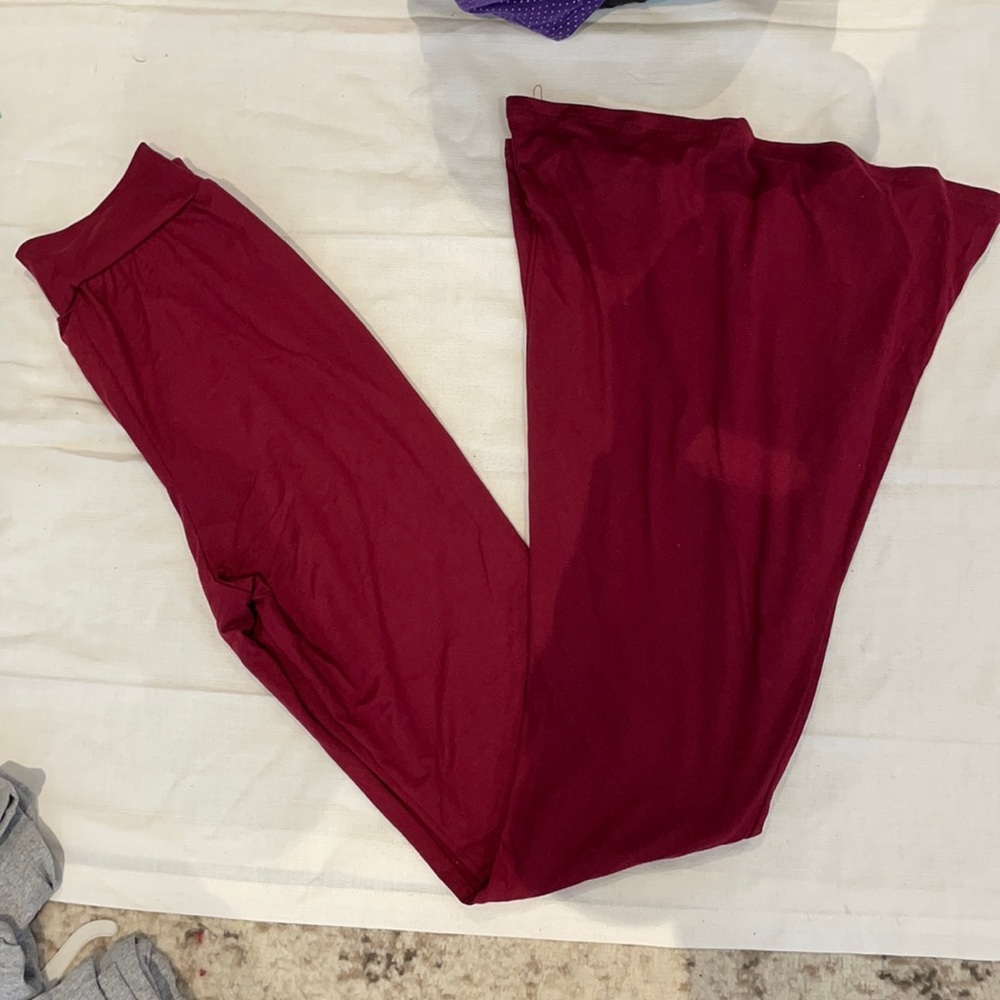 Bell bottom leggings